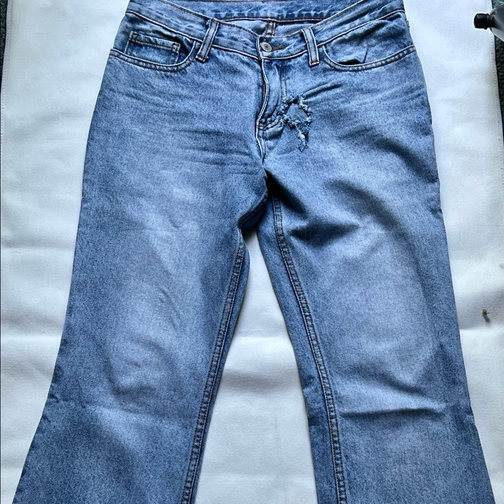 brandy melville flare jeans